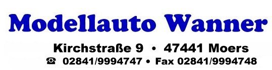 Modellauto Wanner